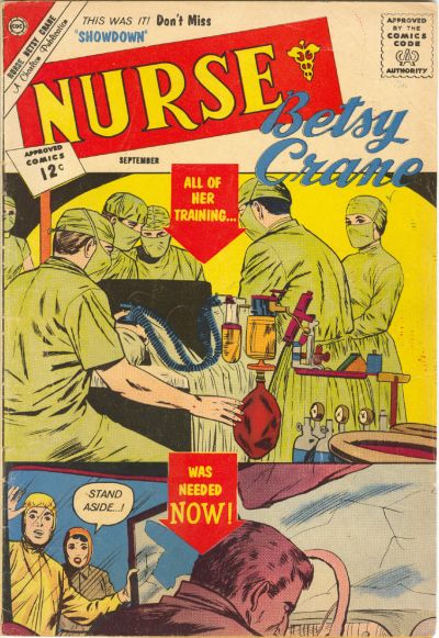 Cover for Nurse Betsy Crane (Charlton, 1961 series) #18