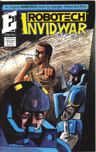 Cover for Robotech Invid War (Malibu, 1992 series) #7