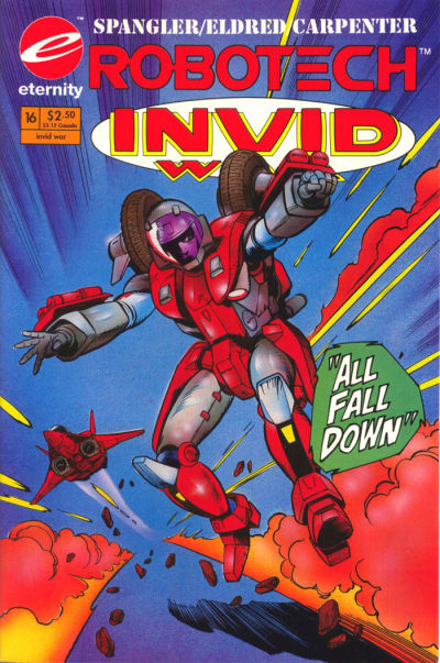 Cover for Robotech Invid War (Malibu, 1992 series) #16