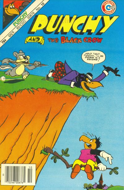 Cover for Punchy and the Black Crow (Charlton, 1985 series) #10