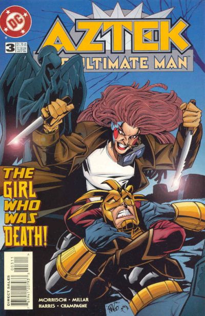 Cover for Aztek: The Ultimate Man (DC, 1996 series) #3