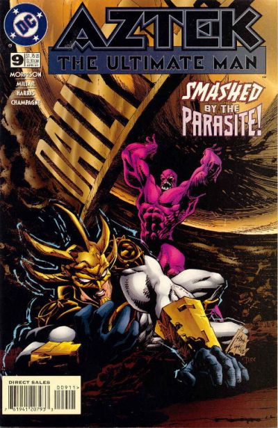 Cover for Aztek: The Ultimate Man (DC, 1996 series) #9