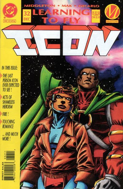 Cover for Icon (DC, 1993 series) #32 [Direct Sales]
