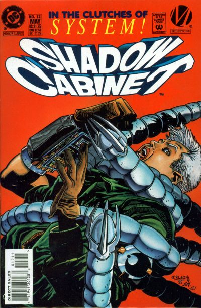 Cover for Shadow Cabinet (DC, 1994 series) #12