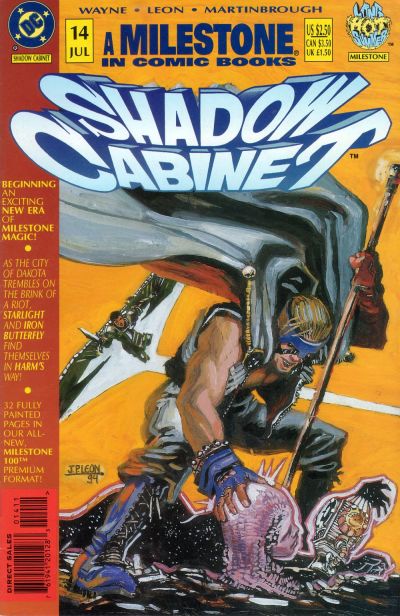 Cover for Shadow Cabinet (DC, 1994 series) #14