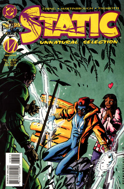 Cover for Static (DC, 1993 series) #38