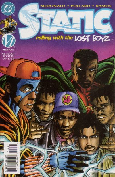 Cover for Static (DC, 1993 series) #40