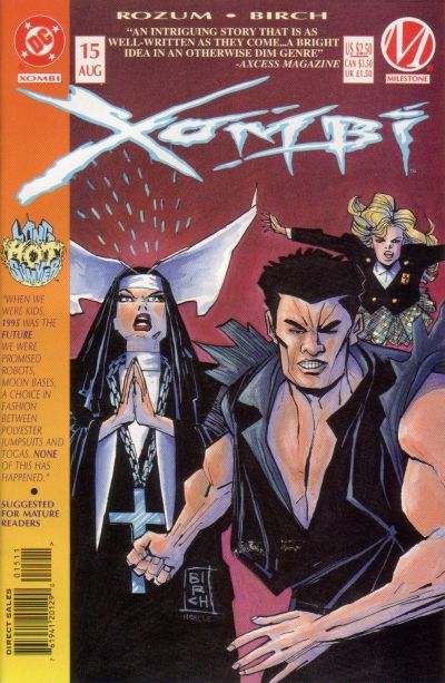 Cover for Xombi (DC, 1994 series) #15
