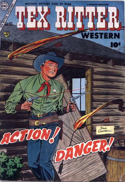 Cover for Tex Ritter Western (Charlton, 1954 series) #23
