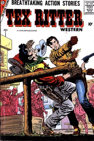 Cover for Tex Ritter Western (Charlton, 1954 series) #41