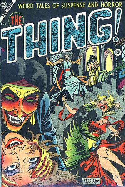 Cover for The Thing (Charlton, 1952 series) #12
