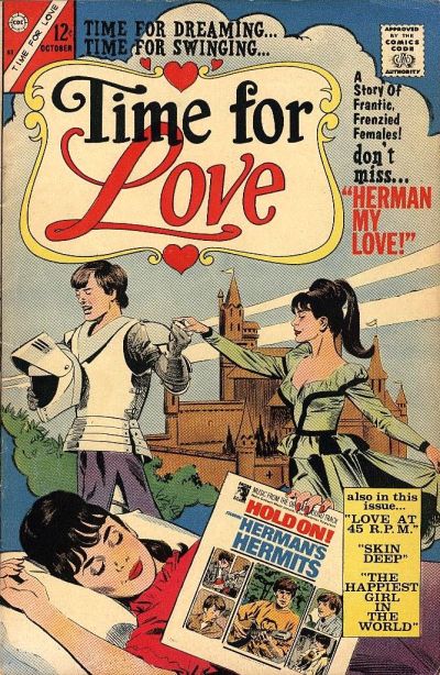 Cover for Time for Love (Charlton, 1966 series) #53