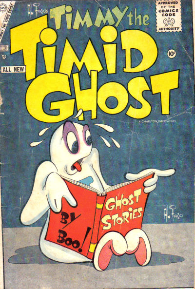 Cover for Timmy the Timid Ghost (Charlton, 1956 series) #3