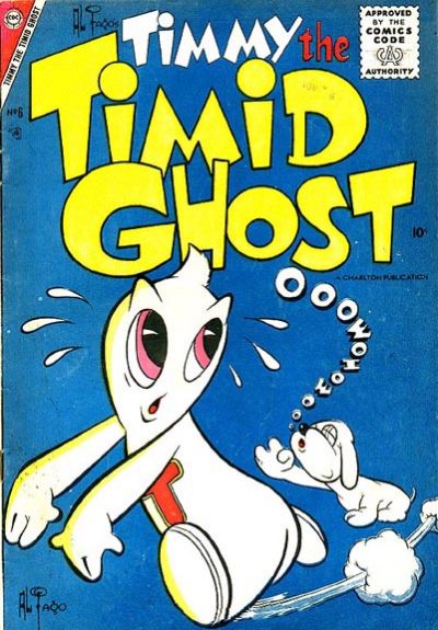 Cover for Timmy the Timid Ghost (Charlton, 1956 series) #6