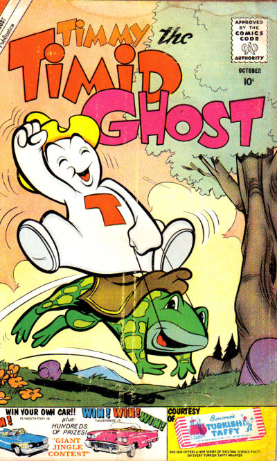 Cover for Timmy the Timid Ghost (Charlton, 1956 series) #23