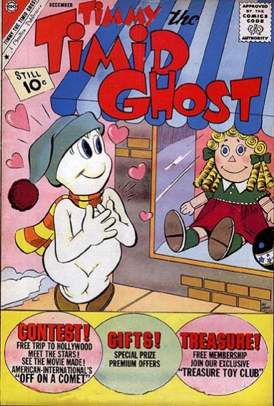 Cover for Timmy the Timid Ghost (Charlton, 1956 series) #30