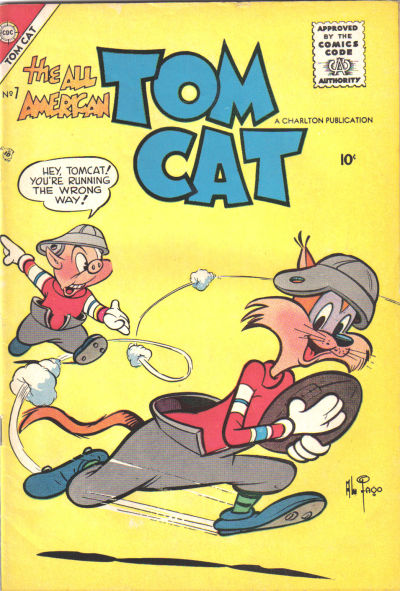 Cover for Tom Cat (Charlton, 1956 series) #7