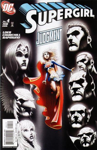 Cover for Supergirl (DC, 2005 series) #4 [Ian Churchill / Norm Rapmund Cover]