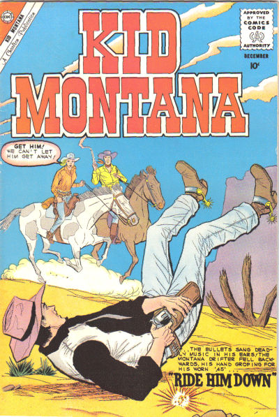 Cover for Kid Montana (Charlton, 1957 series) #26