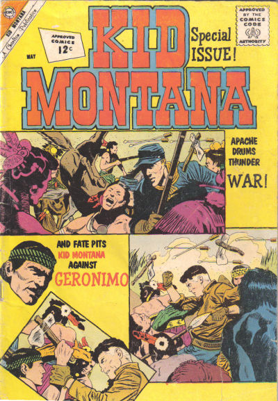 Cover for Kid Montana (Charlton, 1957 series) #34