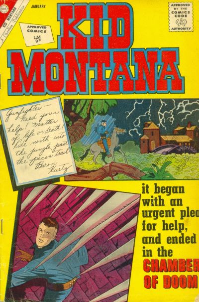 Cover for Kid Montana (Charlton, 1957 series) #38 [British]