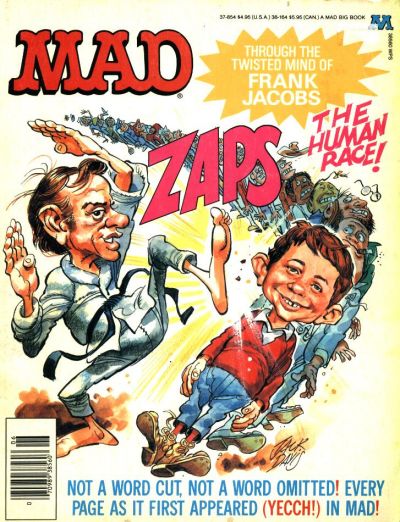 Cover for A Mad Big Book [Mad Zaps The Human Race!] (EC, 1984 series) 