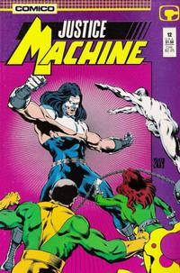 Cover Thumbnail for Justice Machine (Comico, 1987 series) #12