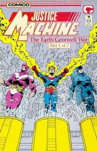 Cover Thumbnail for Justice Machine (Comico, 1987 series) #19