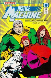 Cover Thumbnail for Justice Machine (Comico, 1987 series) #25