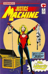 Cover Thumbnail for Justice Machine (Comico, 1987 series) #27
