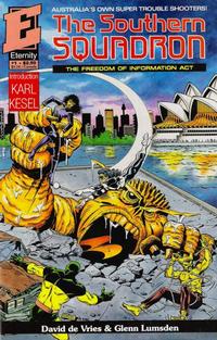 Cover Thumbnail for Southern Squadron: Freedom of Information Act (Malibu, 1992 series) #1