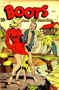 Cover for Boots and Her Buddies (Pines, 1948 series) #5