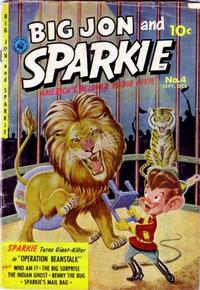 Cover Thumbnail for Big Jon & Sparkie (Ziff-Davis, 1952 series) #4