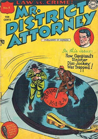 Cover Thumbnail for Mr. District Attorney (National Comics Publications of Canada Ltd, 1948 series) #4