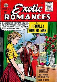 Cover for Exotic Romances (Quality Comics, 1955 series) #22