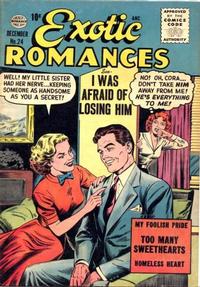 Cover for Exotic Romances (Quality Comics, 1955 series) #24