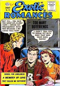 Cover for Exotic Romances (Quality Comics, 1955 series) #25