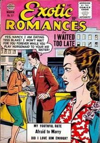 Cover Thumbnail for Exotic Romances (Quality Comics, 1955 series) #27