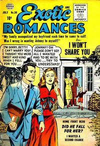 Cover for Exotic Romances (Quality Comics, 1955 series) #30
