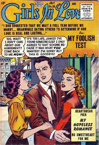 Cover Thumbnail for Girls in Love (Quality Comics, 1955 series) #55