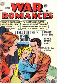 Cover Thumbnail for True War Romances (Quality Comics, 1952 series) #15