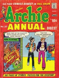 Cover Thumbnail for Archie Annual Digest (Archie, 1975 series) #27