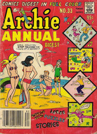 Cover Thumbnail for Archie Annual Digest (Archie, 1975 series) #33