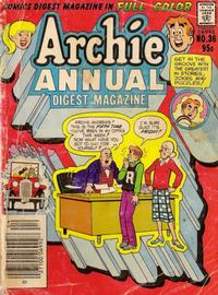 Cover for Archie Annual Digest (Archie, 1975 series) #36
