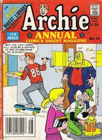 Cover for Archie Annual Digest (Archie, 1975 series) #48 [Newsstand]