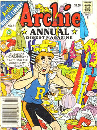 Cover for Archie Annual Digest (Archie, 1975 series) #61 [Newsstand]
