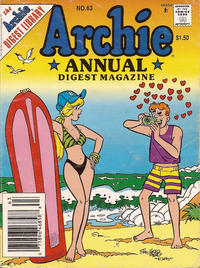 Cover Thumbnail for Archie Annual Digest (Archie, 1975 series) #63