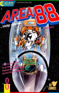 Cover for Area 88 (Eclipse; Viz, 1987 series) #8
