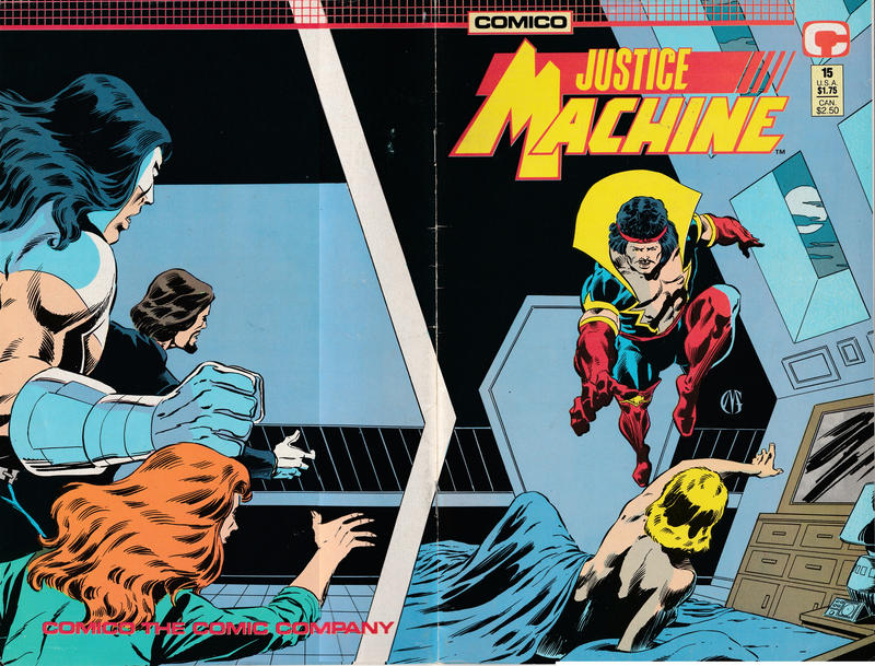 Cover for Justice Machine (Comico, 1987 series) #15
