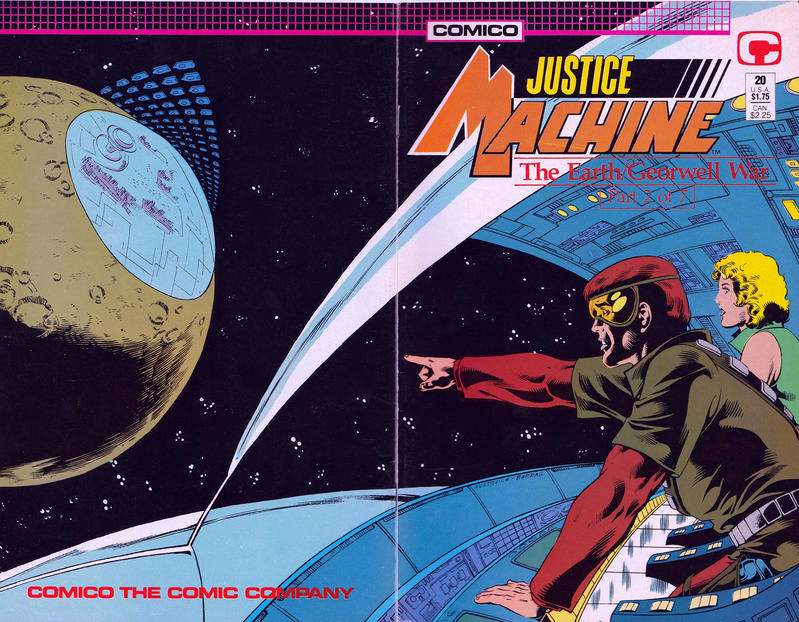 Cover for Justice Machine (Comico, 1987 series) #20